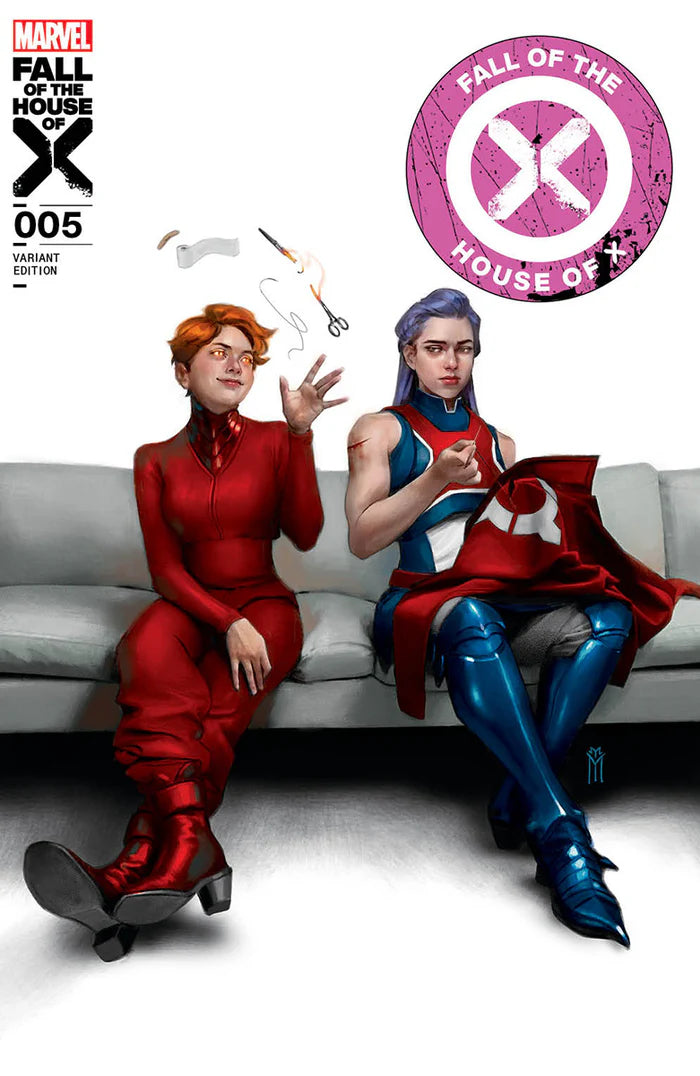 Fall Of The House Of X #5 Unknown Comics Miguel Mercado Exclusive Trade Variant - Marvel Comics