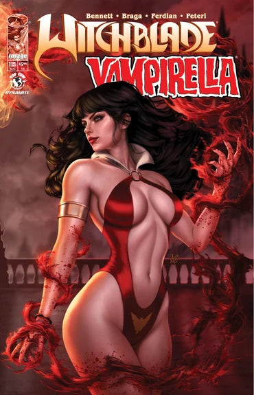 Witchblade / Vampirella #1 Michelle Dias 616 Comics Trade Dress Variant D (LTD 550) 09/10/26
