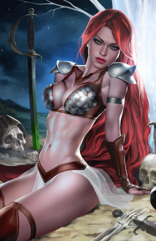 Red Sonja: Death & the Devil #2 Josh Burns 616 Comics Virgin Variant A LTD 500