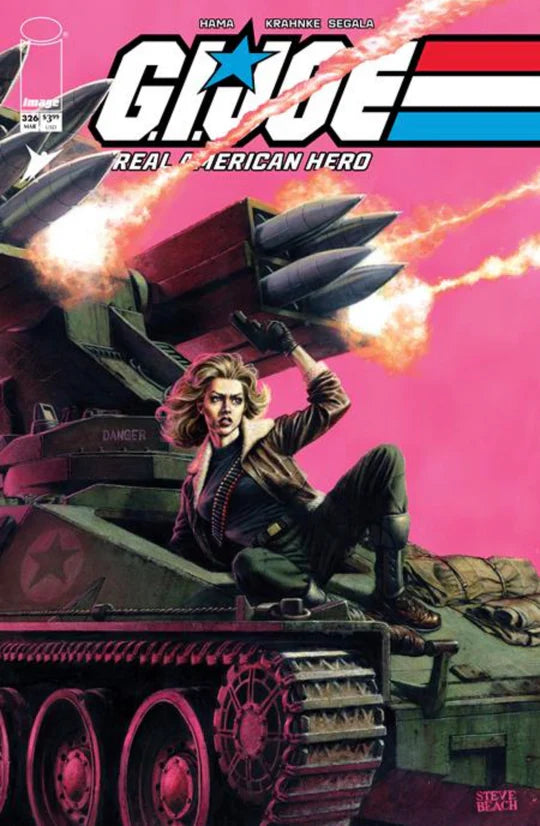 G.I. Joe: A Real American Hero #326 Steve Beach 1:10 Ratio Variant Cover C - IDW Publishing