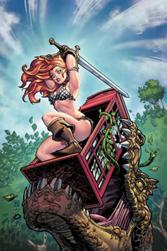 Sonja Reborn #2 Chad Hardin 1:20 Virgin Ratio Variant Cover L - Dynamite Entertainment