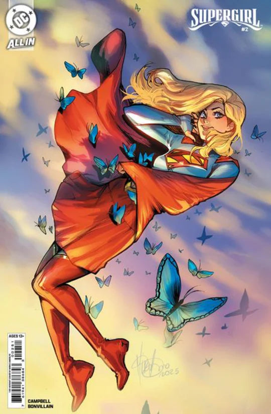 SUPERGIRL #2 MIRKA ANDOLFO 1:50 Card Stock Ratio Variant Cvr F