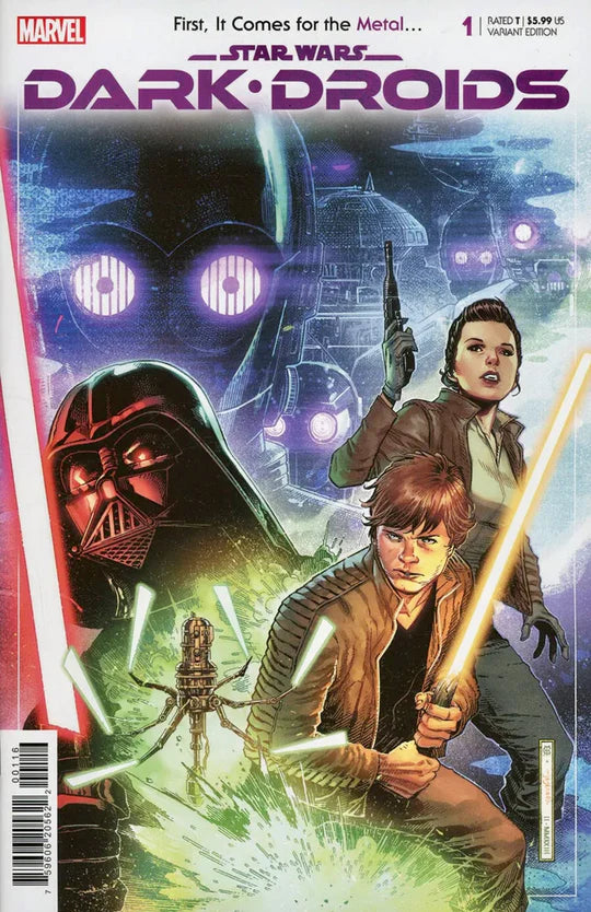 Star Wars: Dark Droids #1 Jim Cheung 1:50 Ratio Variant - Marvel Comics