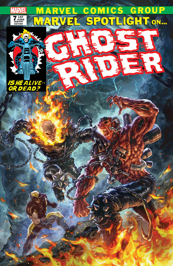 Ghost Rider #7 Unknown Comics Alan Quah Exclusive Trade Variant - Marvel Comics
