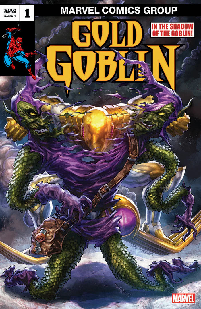 Gold Goblin #1 Unknown Comics Alan Quah Exclusive Trade Variant - Marvel Comics