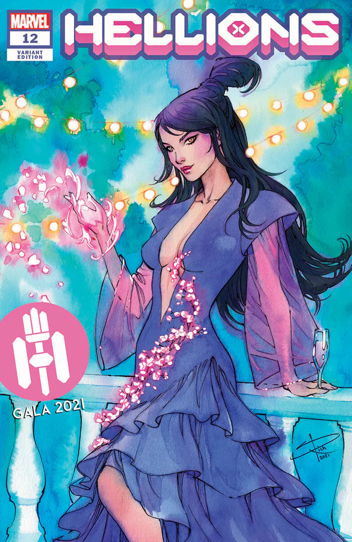 Hellions #12 Unknown Comics Sabine Rich Exclusive Trade Variant (Gala) - Marvel Comics