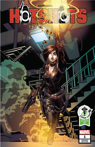Domino Hotshots #1 (of 5) Unknown Comics ECCC Exclusive Trade Dress Variant