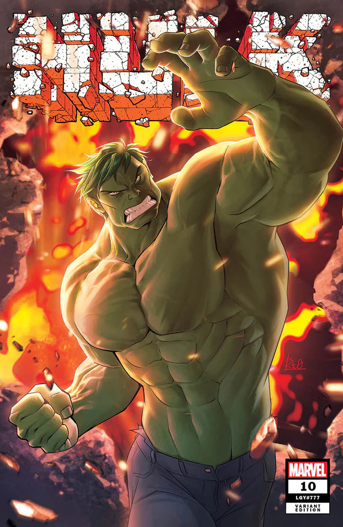 Hulk #10 Unknown Comics R1C0 Exclusive Trade Variant - Marvel Comics