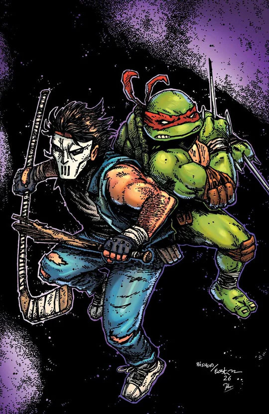 Teenage Mutant Ninja Turtles #16 Eastman & Bishop 1:25 Virgin Ratio Variant - IDW Publishing