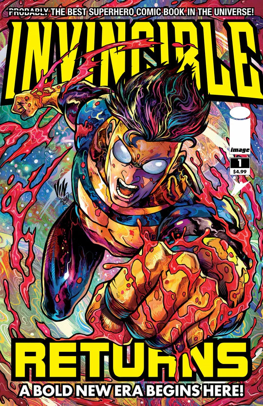 Invincible Returns Facsimile Edition #1 Vincenzo Riccardi Foil Variant LTD 1500