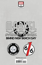 MARVEL SWIMSUIT SPECIAL BRAND NEW BEACH DAY #1 IVAN TALAVERA 616 COMICS Virgin Variant C LTD 1000