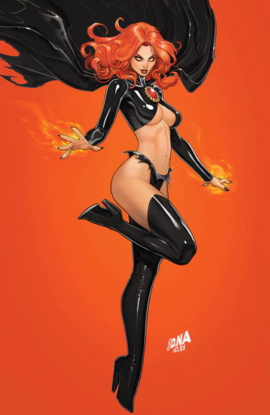 DAMAGED DARK X-MEN #3 DAVID NAKAYAMA Virgin FOIL Variant GOBLIN QUEEN