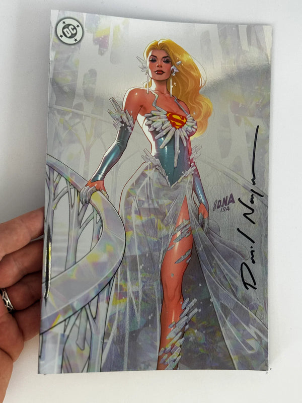 Signed by David Nakayama FOIL ACTION COMICS #1078 UNKNOWN COMICS DAVID NAKAYAMA EXCLUSIVE VIRGIN CONVENTION PREMIUM VARIANT