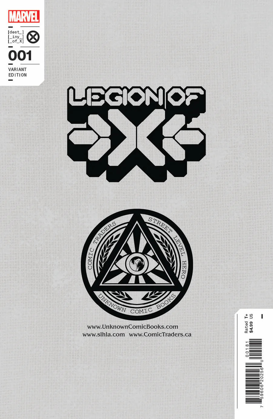 Legion of X #1 Unknown Comics Mico Suayan Exclusive Trade Variant - Marvel Comics