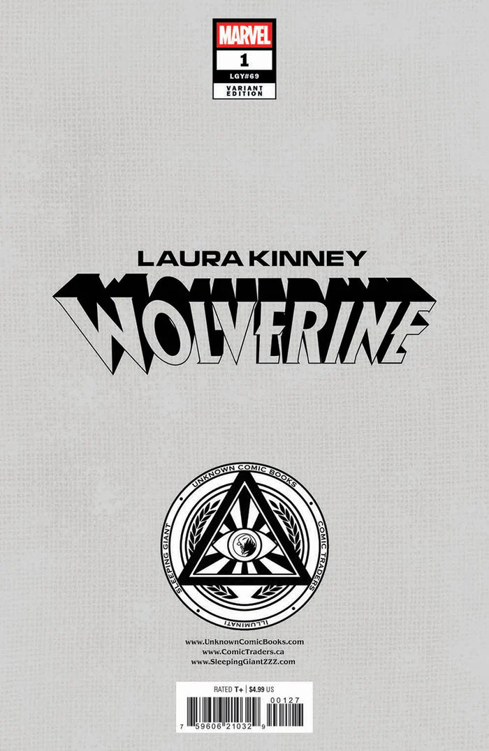 Laura Kinney: Wolverine #1 - Unknown Comics Exclusive Sabine Rich Variant - Mutant Defense
