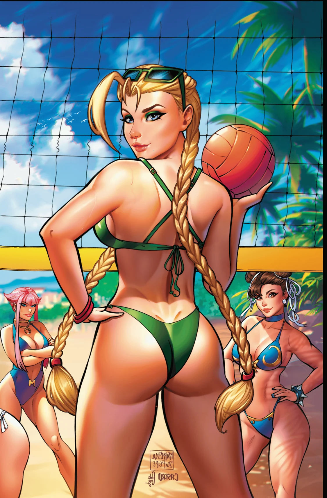 2026 STREET FIGHTER SWIMSUIT SPECIAL #1 - MARISSA POPE & SORAH SUHNG - WRAP - MARISSA FRONT - LTD 250 09/10/26