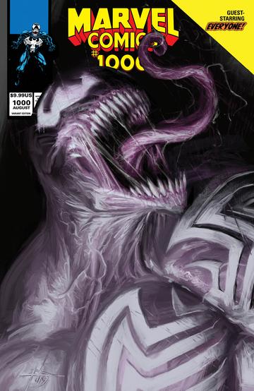 Marvel Comics #1000 Gabriele Dell'Otto Venom Trade Variant - Marvel Comics