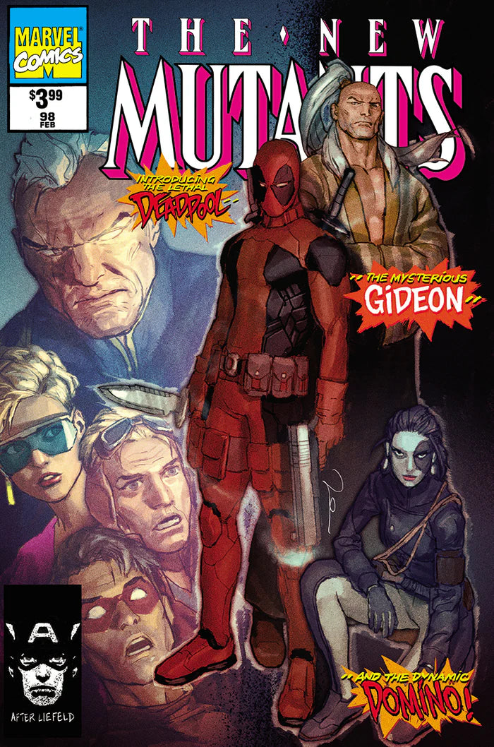 New Mutants #98 Facsimile Edition Unknown Comics Parel Exclusive Trade Variant - Marvel Comics