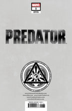 Predator #1 Unknown Comics Jay Anacleto Exclusive Trade Variant - Marvel Comics