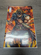 FINAL BOSS #1 Tyler Kirkham Comic Spot Exclusive Tyler Kirkham Full Signature