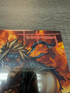 FINAL BOSS #1 Tyler Kirkham Comic Spot Exclusive Tyler Kirkham Full Signature