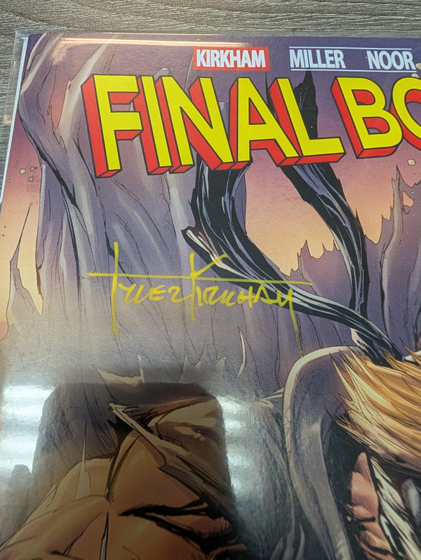 FINAL BOSS #4 CVR D 1:25 Full Signature TYLER KIRKHAM
