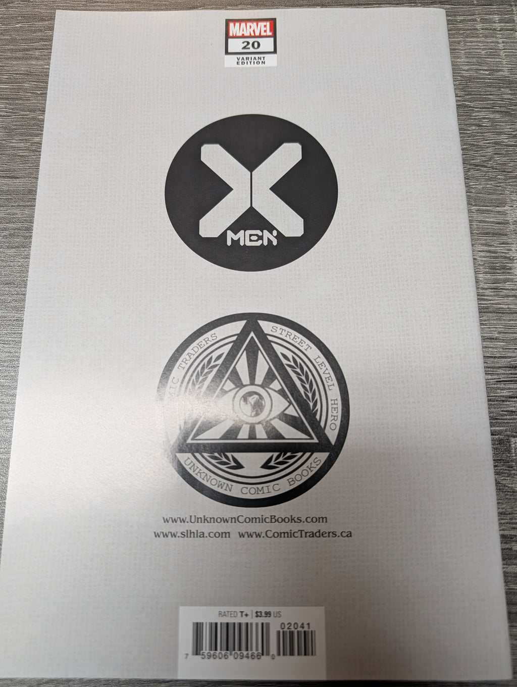 X-Men #20 Unknown Comics Inhyuk Lee Exclusive Trade Variant