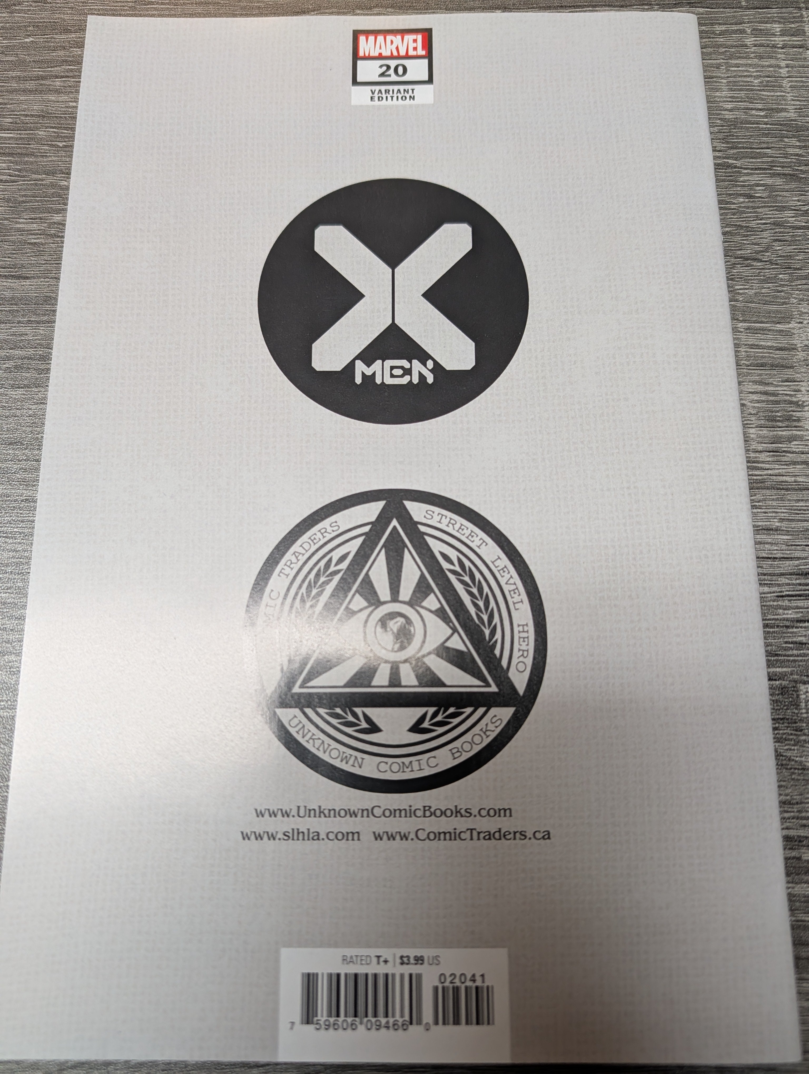 X-Men #20 Unknown Comics Inhyuk Lee Exclusive Trade Variant