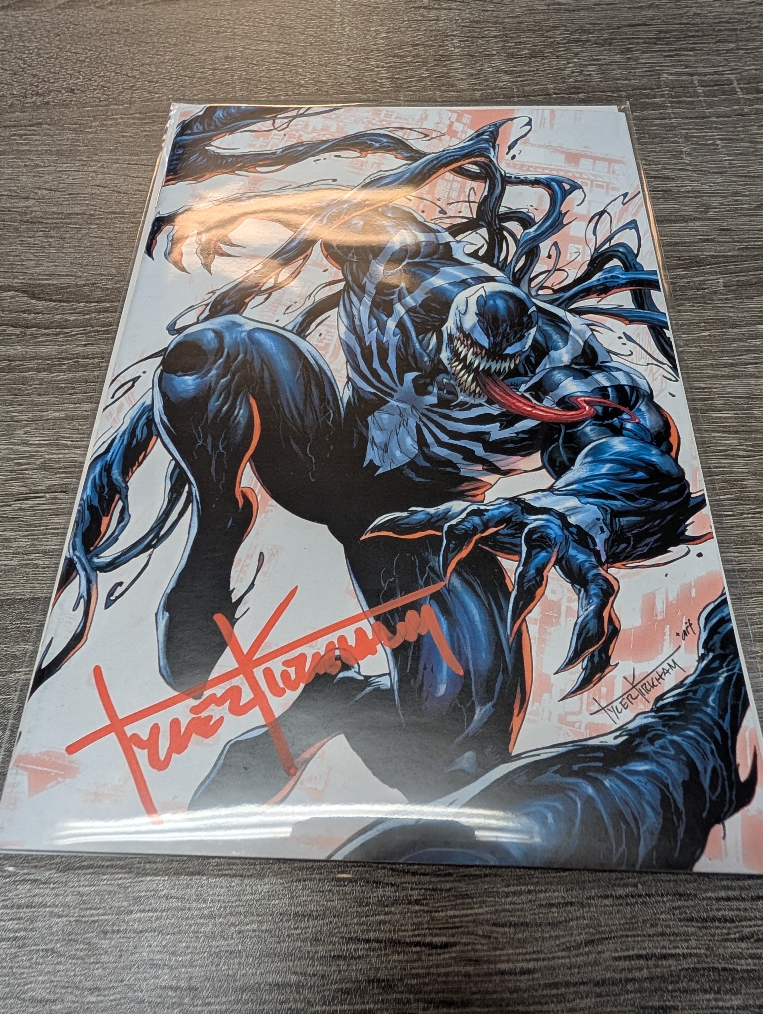 Ultimate Spider-Man #24 Signed Tyler Kirkham 616 Comics Virgin Variant C Ltd 1000 – Marvel Comics