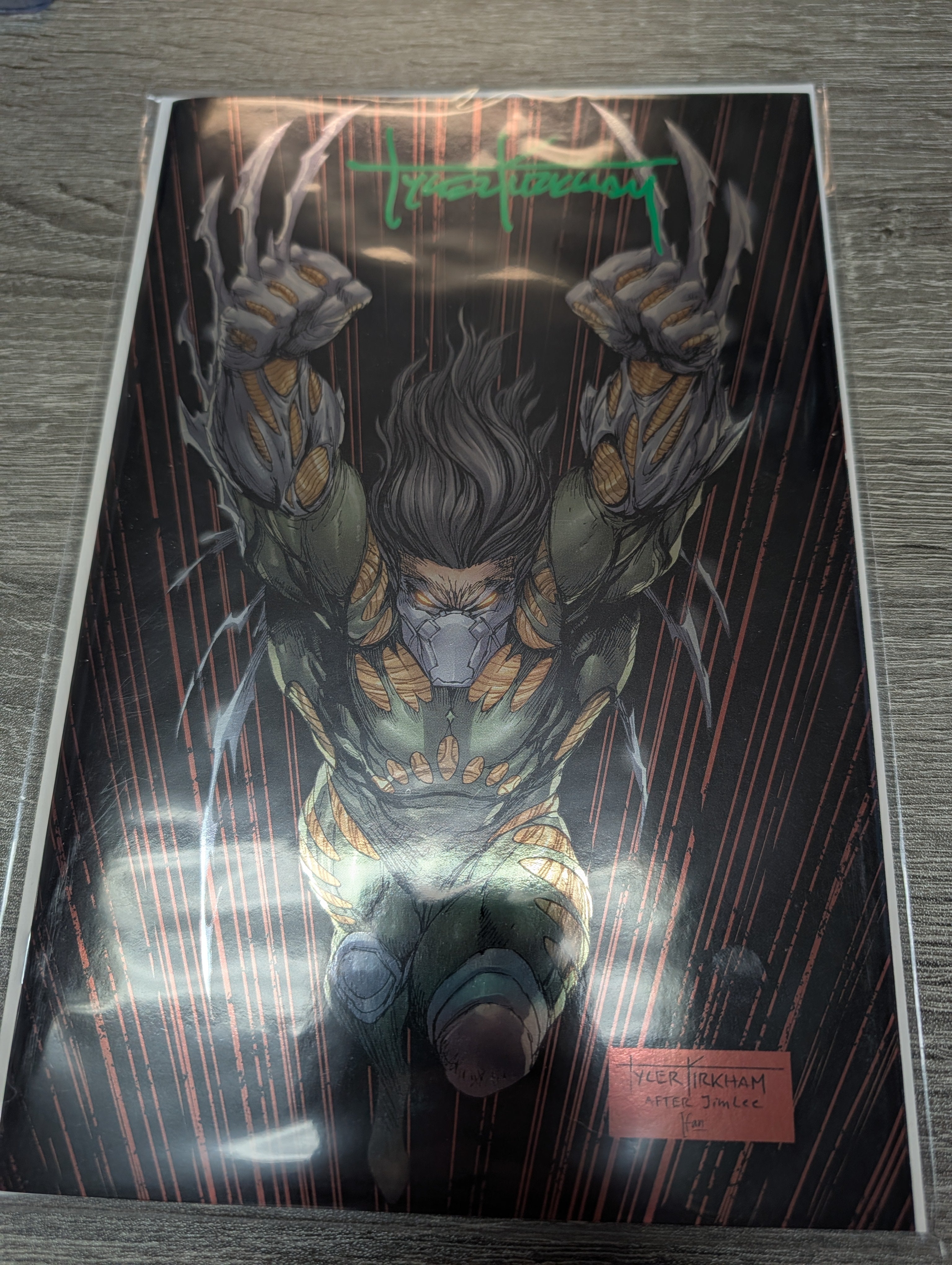 The Darkness #1 FOIL Signed Tyler Kirkham – Top Cow / Image Comics