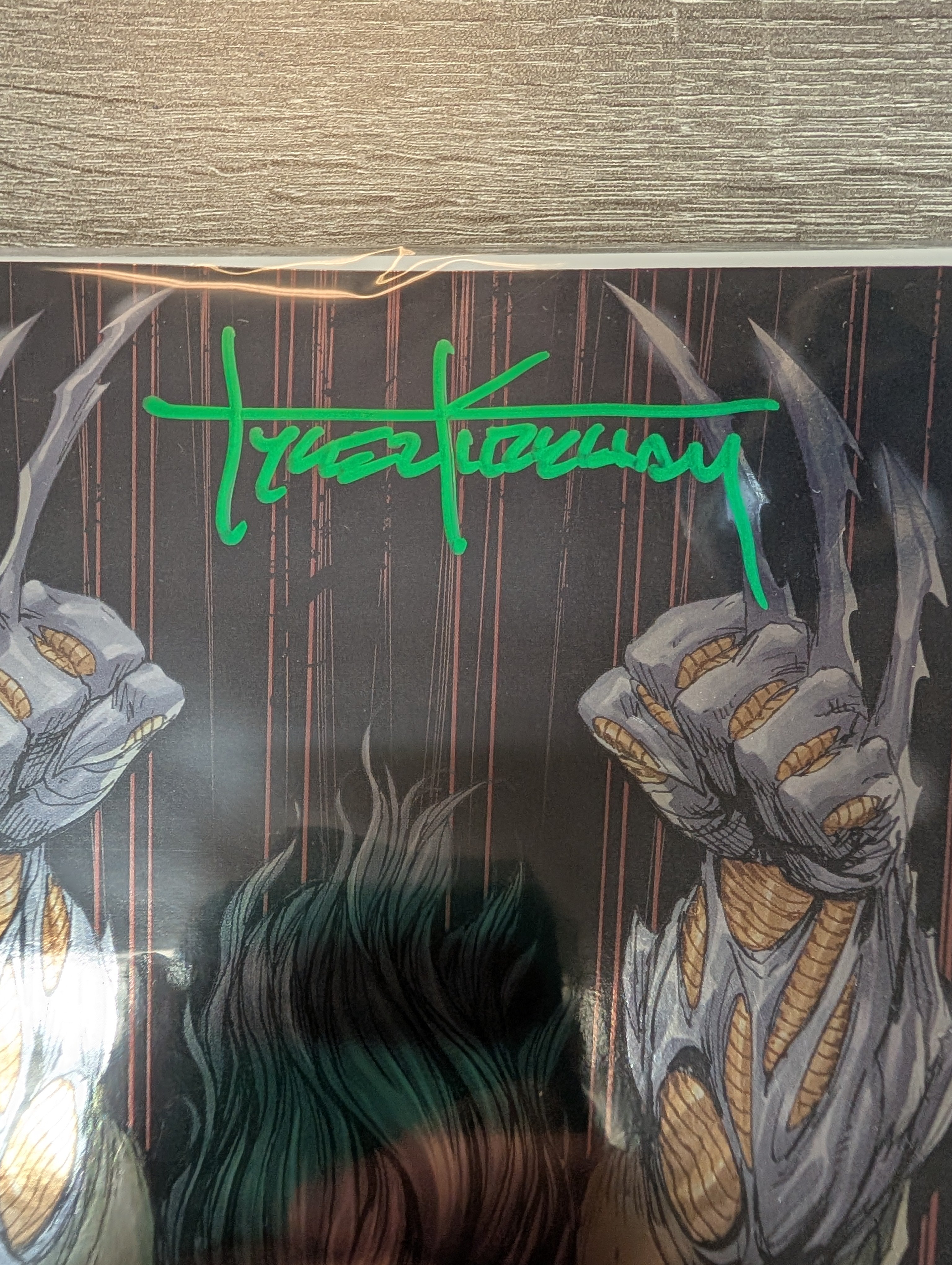 The Darkness #1 FOIL Signed Tyler Kirkham – Top Cow / Image Comics