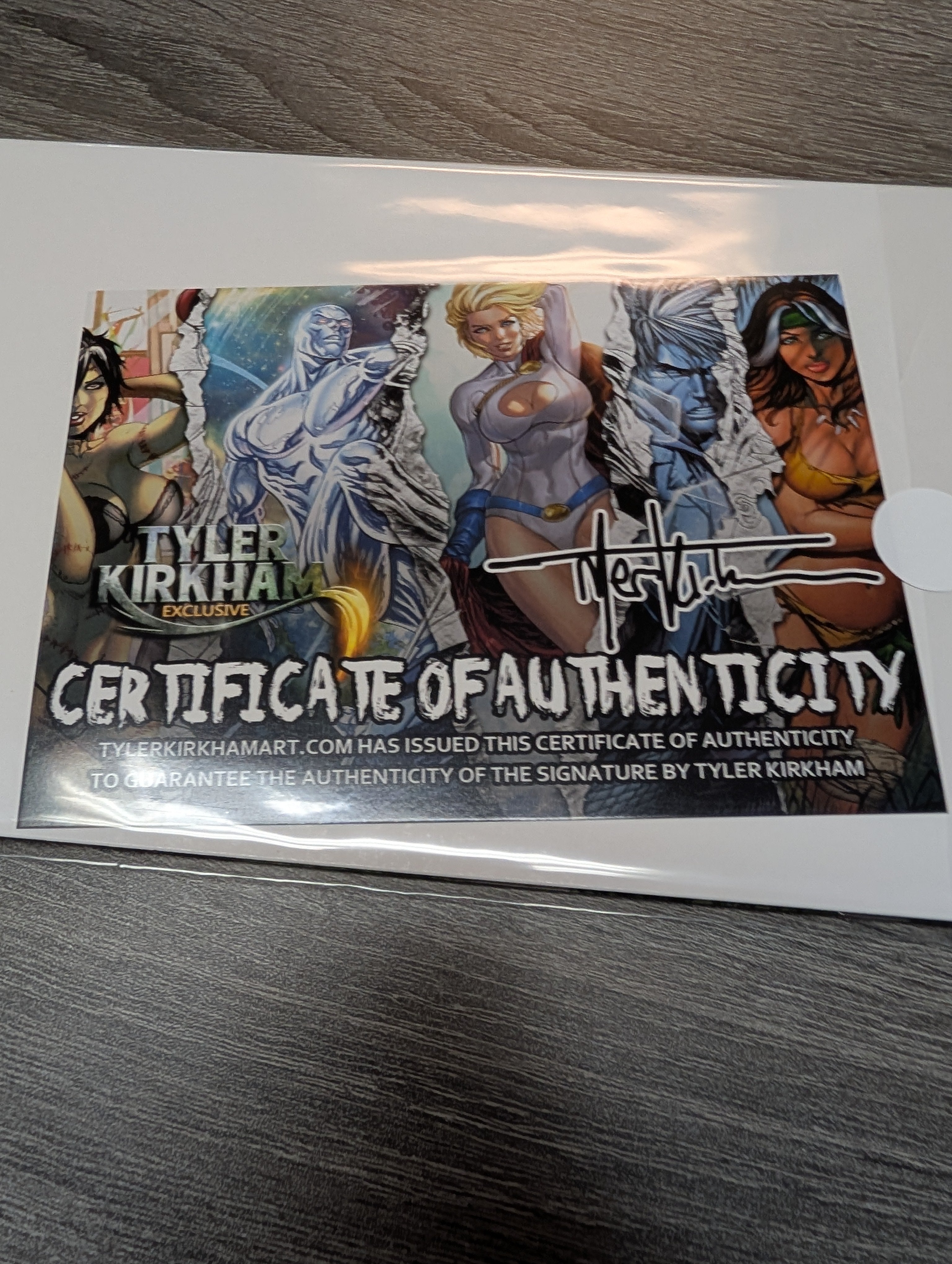 The Darkness #1 FOIL Signed Tyler Kirkham – Top Cow / Image Comics