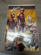 Amazing Spider-Man: Venom Death Spiral #1 Signed Tyler Kirkham 616 Virgin Variant C – Marvel Comics