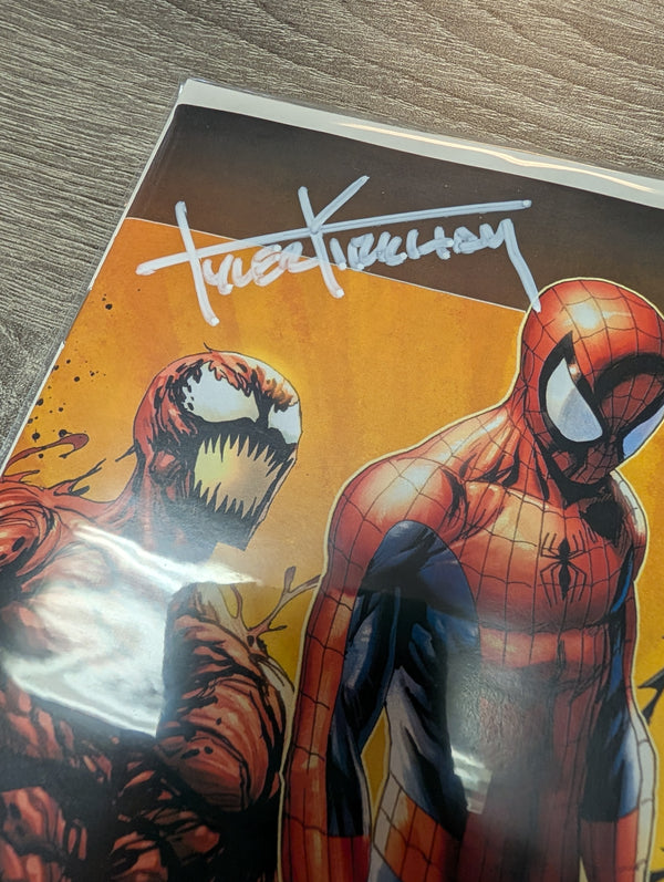 Amazing Spider-Man: Venom Death Spiral #1 Signed Tyler Kirkham 616 Virgin Variant C – Marvel Comics
