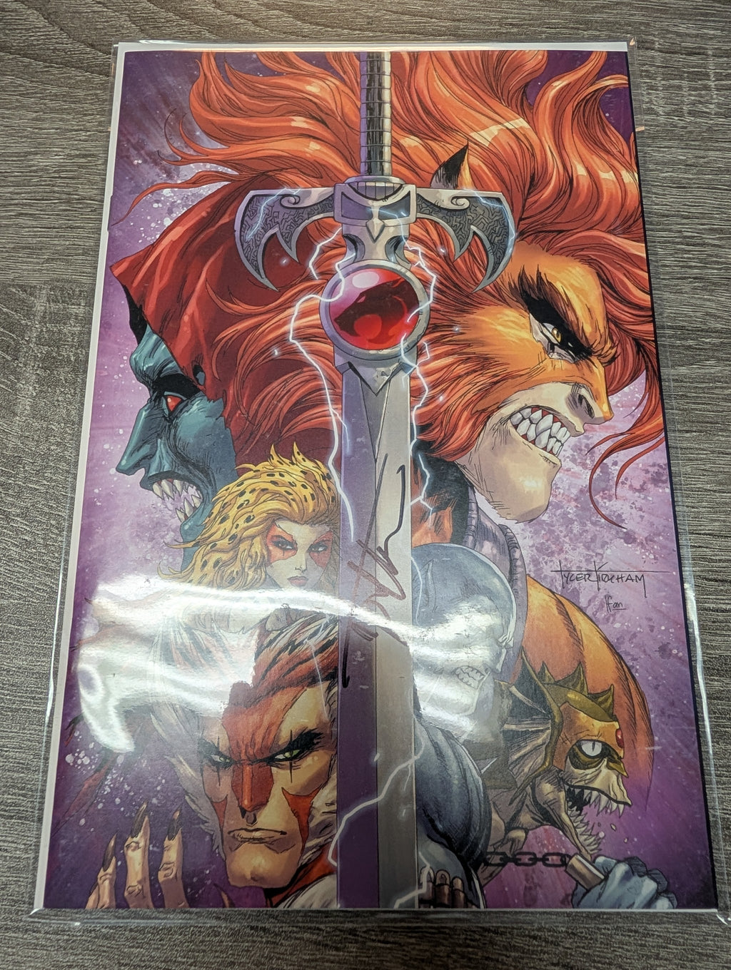 Thundercats #6 Signed Tyler Kirkham CVR B – Limited Edition SDCC Exclusive – Dynamite Entertainment