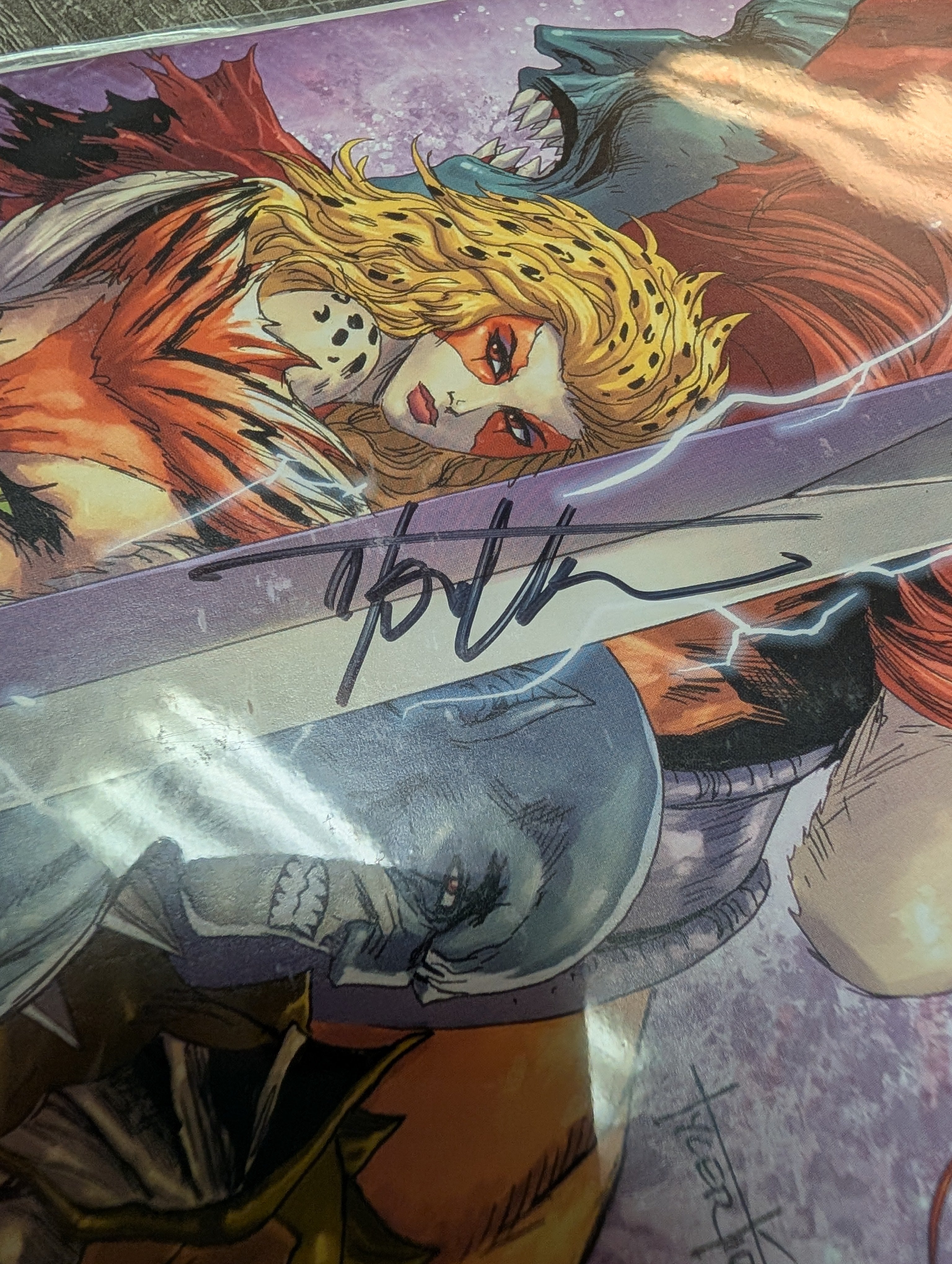 Thundercats #6 Signed Tyler Kirkham CVR B – Limited Edition SDCC Exclusive – Dynamite Entertainment