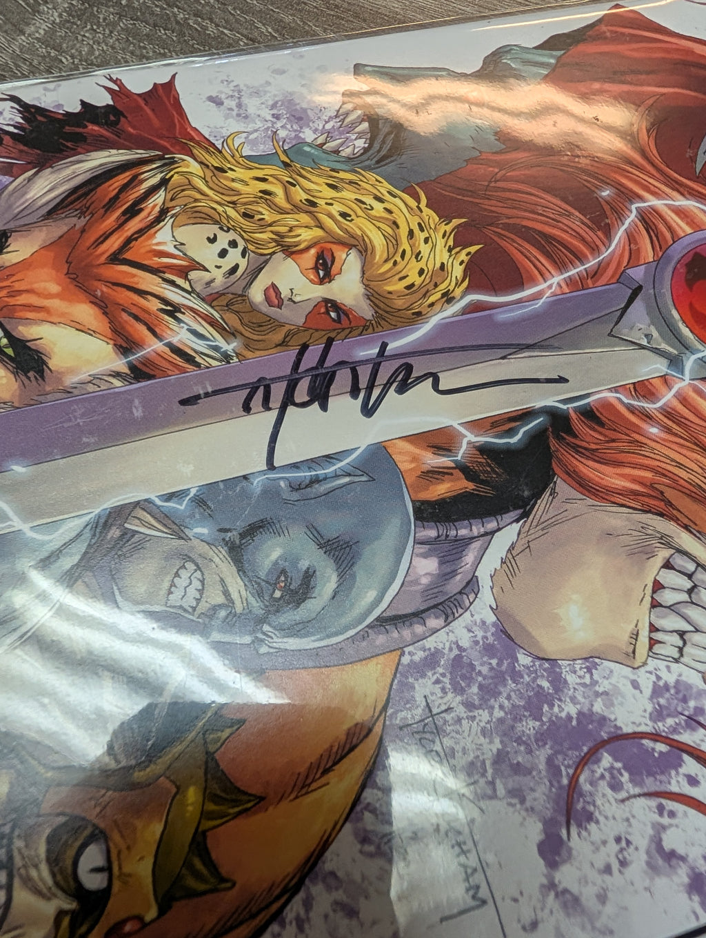 Thundercats #6 Signed Tyler Kirkham Variant – Limited Edition SDCC Exclusive – Dynamite Entertainment