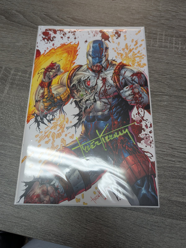 Youngblood Battle Damage #4 Signed Tyler Kirkham – Image Comics