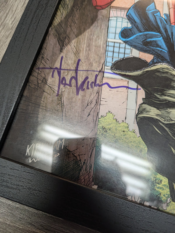 Peter Parker, Spider-Man Lithograph Print Signed Tyler Kirkham – Marvel Comics