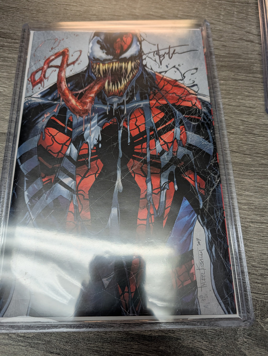 Web of Venom #1 Signed by Tyler Kirkham