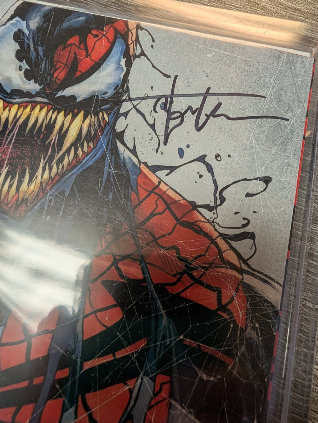 Web of Venom #1 Signed by Tyler Kirkham