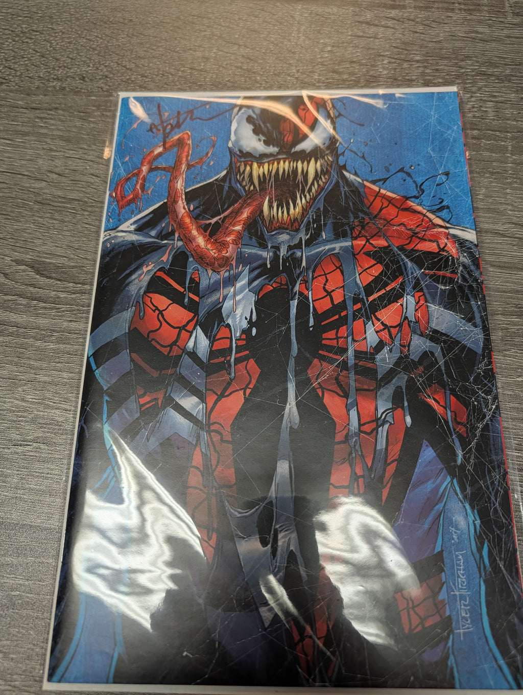 Web of Venom #1 Signed by Tyler Kirkham