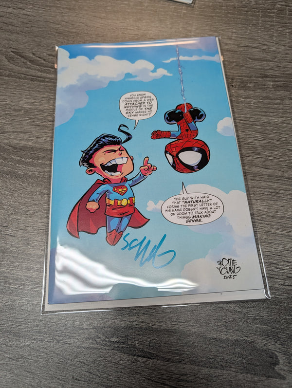 Spider-Man / Superman #1 Signed Skottie Young