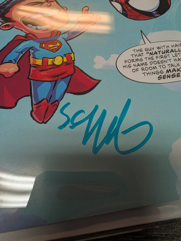 Spider-Man / Superman #1 Signed Skottie Young