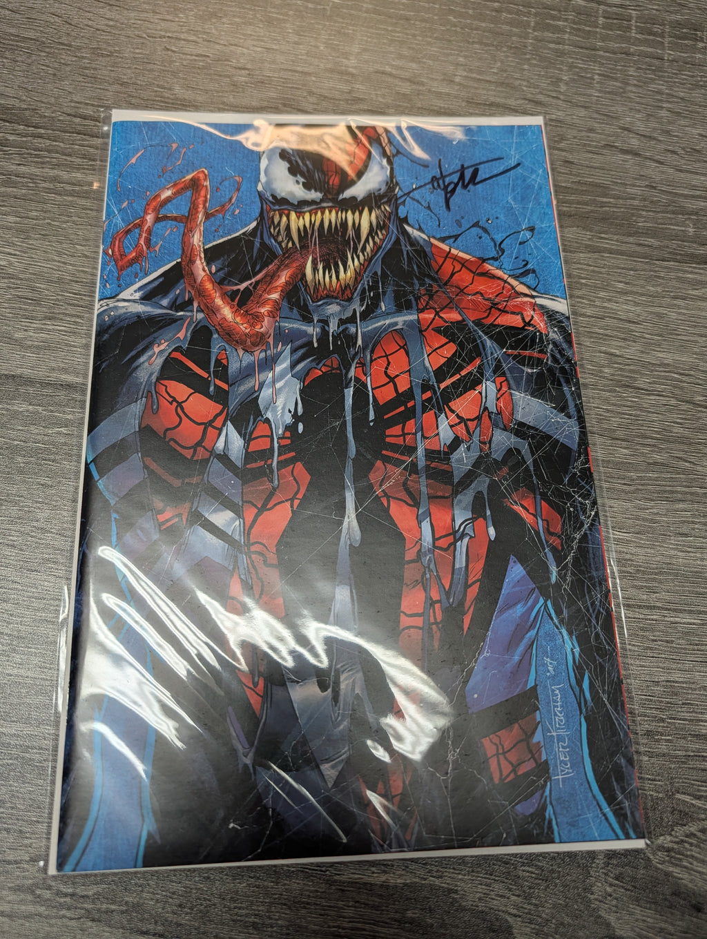 Web of Venom #1 Signed by Tyler Kirkham
