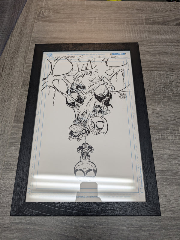 Skottie Young Signed UnORIGINAL ART! Spider-Verse