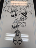 Skottie Young Signed UnORIGINAL ART! Spider-Verse