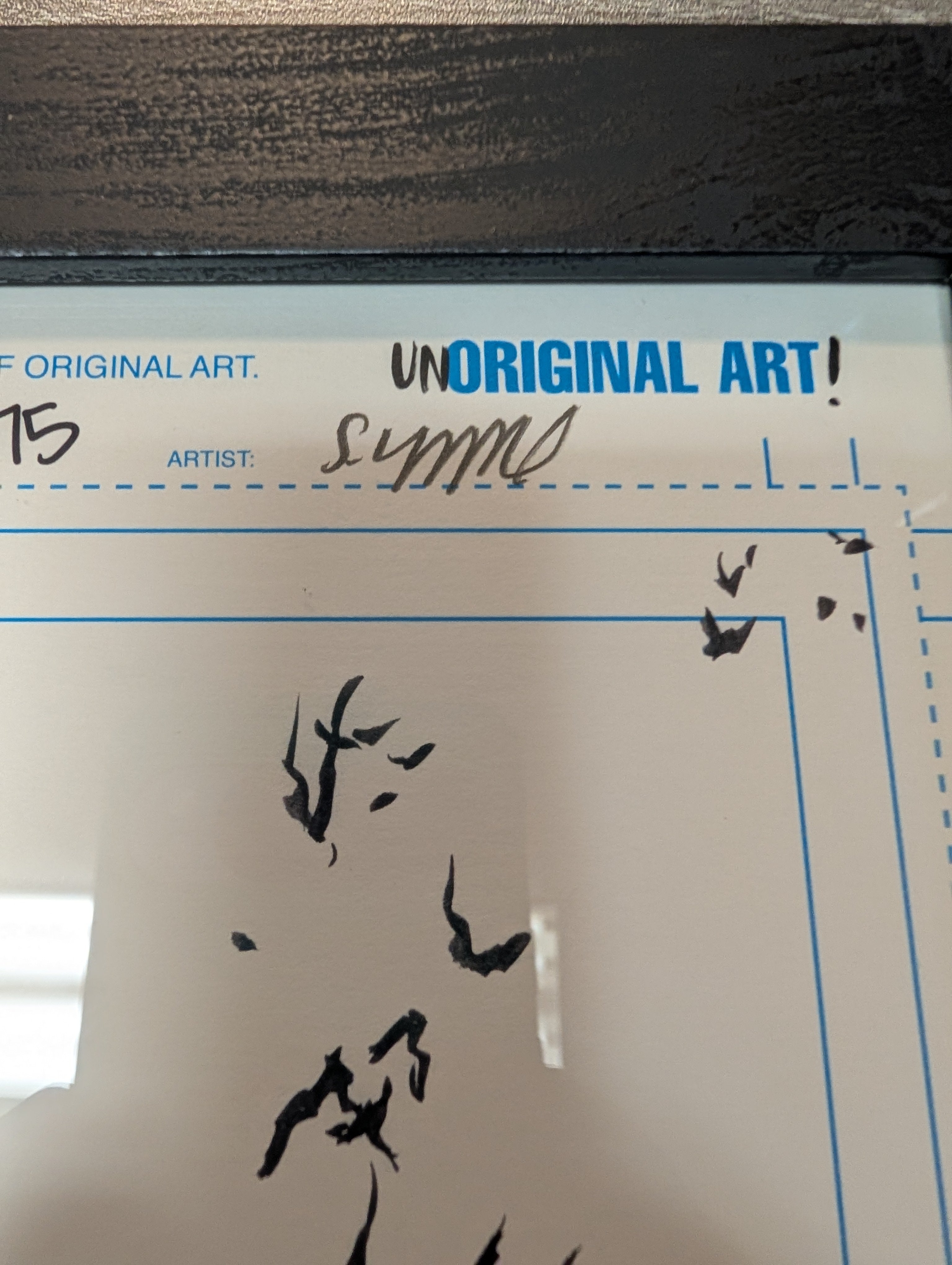 Skottie Young Signed UnORIGINAL ART! Batman Off World #1