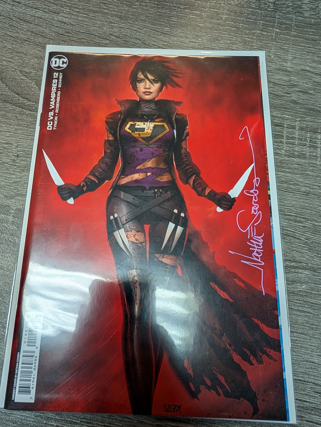 DC Vs Vampires #12 SIGNED by Nathan Szerdy - DC Comics