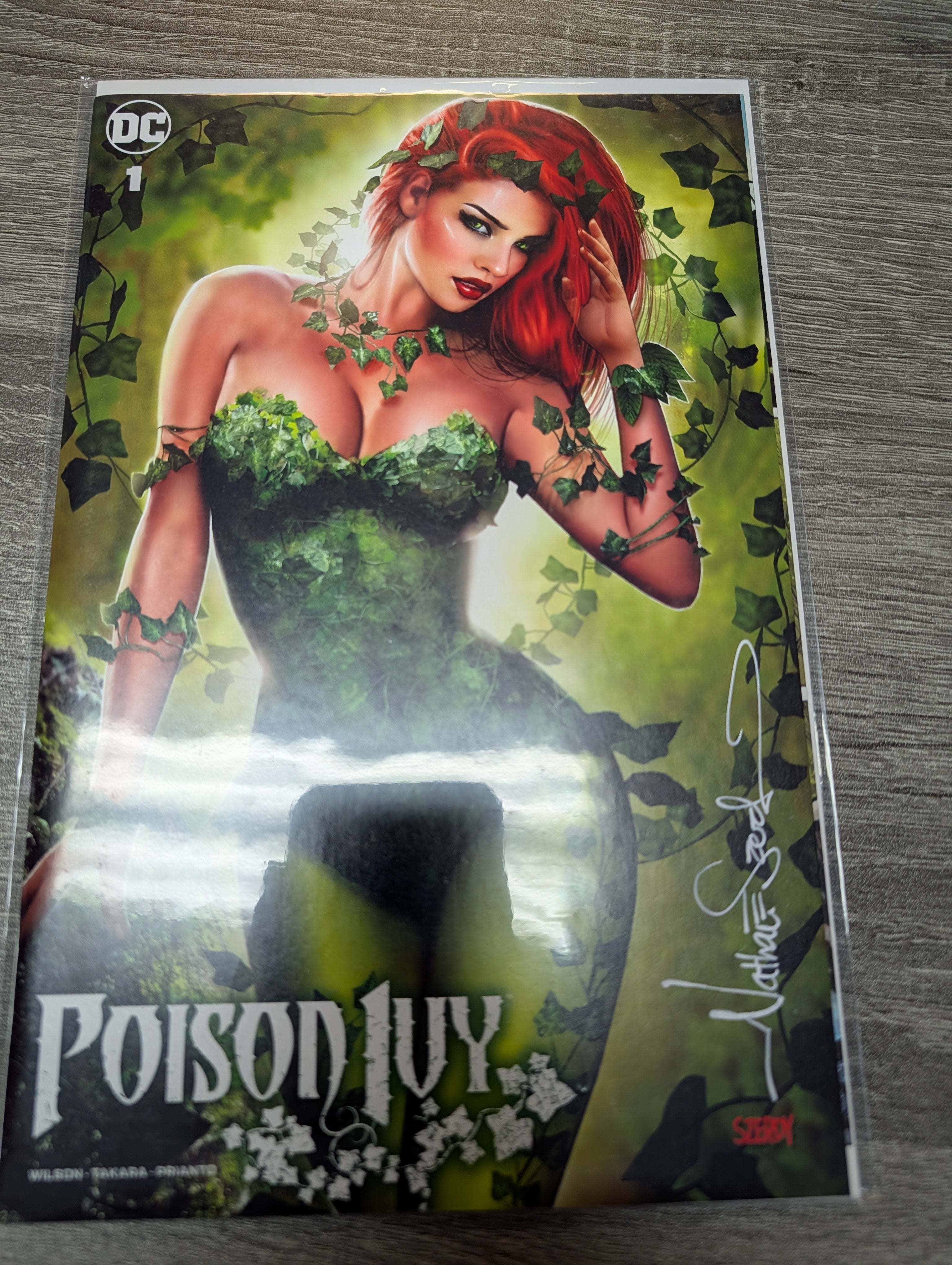 Poison Ivy #1 SIGNED by Nathan Szerdy Trade Exclusive DC Comics